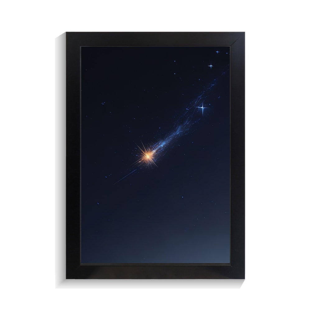 تابلو کهکشانی طرح ستاره دنباله دار کد PF-16215 تابلو کهکشانی طرح ستاره دنباله دار کد PF 16215