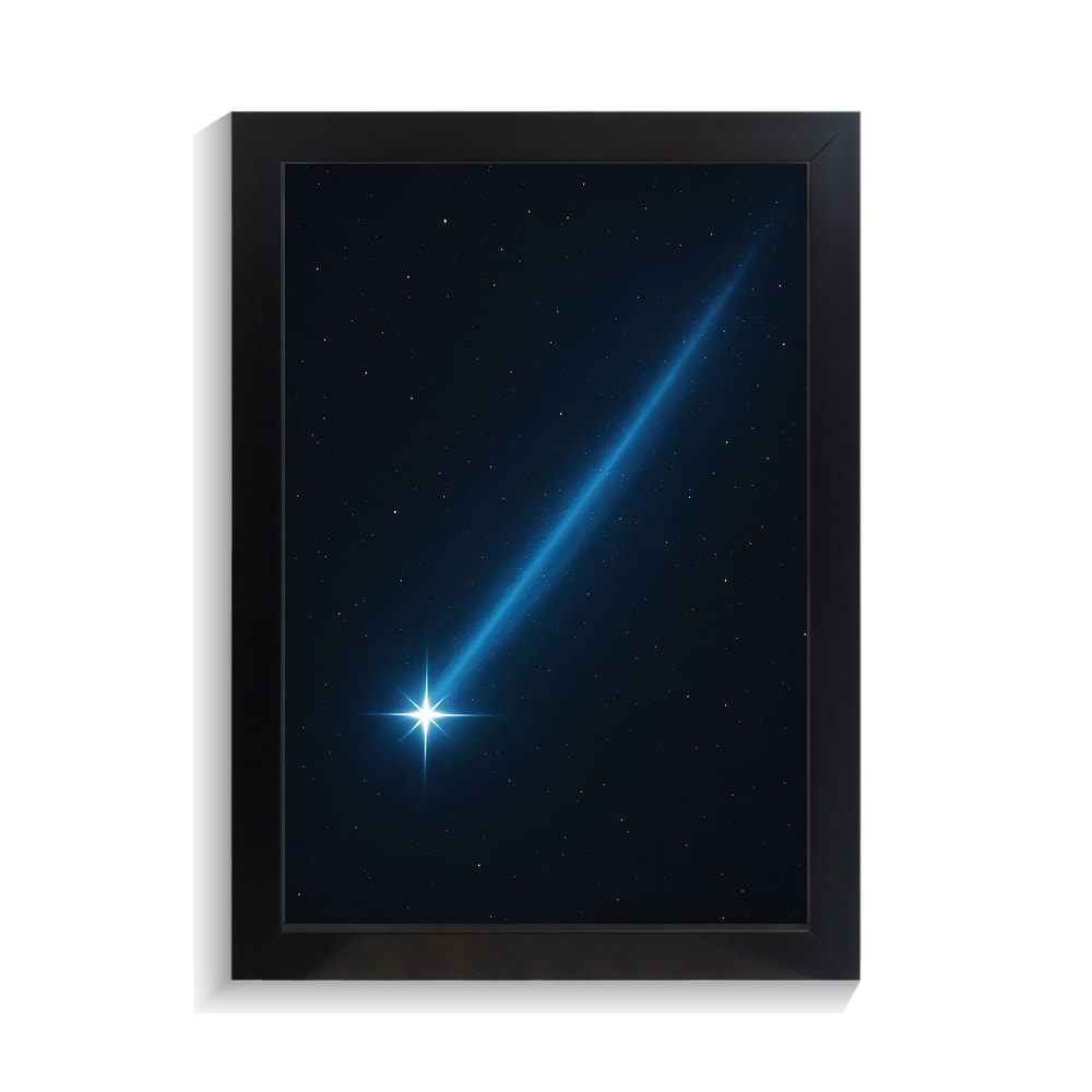 تابلو کهکشانی طرح ستاره دنباله دار کد PF-16218 تابلو کهکشانی طرح ستاره دنباله دار کد PF 16218