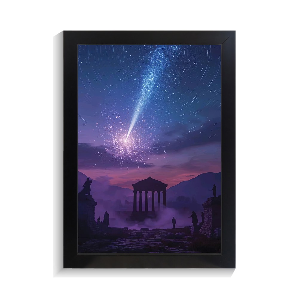 تابلو کهکشانی طرح ستاره دنباله دار کد PF-16230 تابلو کهکشانی طرح ستاره دنباله دار کد PF 16230