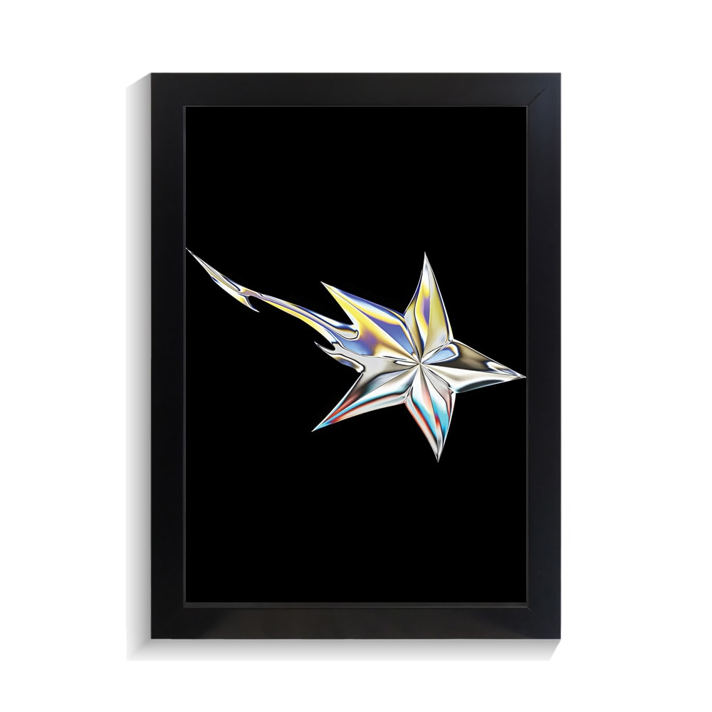 تابلو کهکشانی طرح ستاره کد PF-16237 تابلو کهکشانی طرح ستاره کد PF 16237