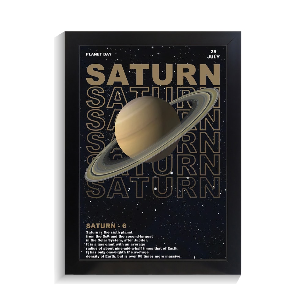 تابلو کهکشانی طرح سیاره زحل کد PF-16054 تابلو کهکشانی طرح سیاره زحل کد PF 16054