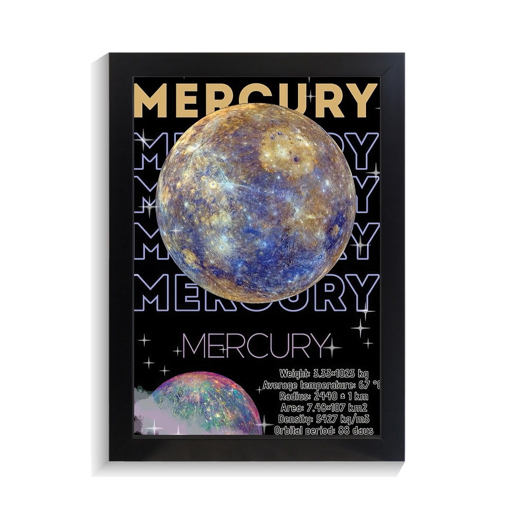 تابلو کهکشانی طرح سیاره عطارد کد PF-16056 تابلو کهکشانی طرح سیاره عطارد کد PF 16056