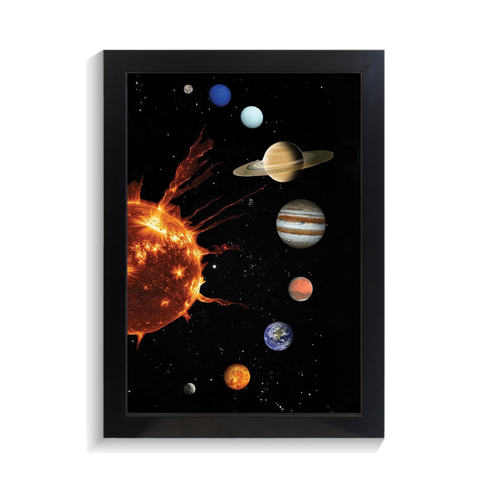 تابلو کهکشانی طرح سیاره کد PF-16036 تابلو کهکشانی طرح سیاره کد PF 16036