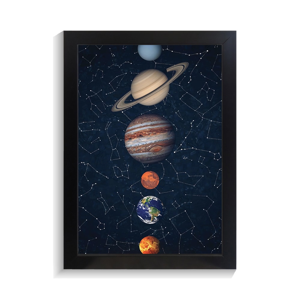 تابلو کهکشانی طرح سیاره کد PF-16045 تابلو کهکشانی طرح سیاره کد PF 16045