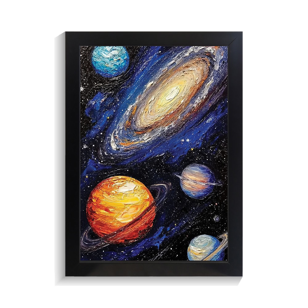 تابلو کهکشانی طرح سیاره کد PF-16053 تابلو کهکشانی طرح سیاره کد PF 16053
