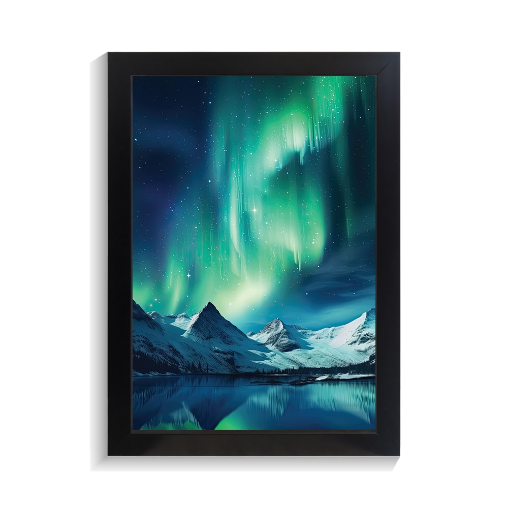 تابلو کهکشانی طرح شفق قطبی کد PF-16162 تابلو کهکشانی طرح شفق قطبی کد PF 16162