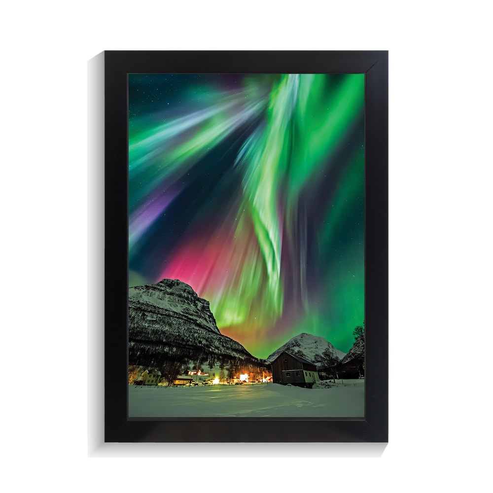 تابلو کهکشانی طرح شفق قطبی کد PF-16164 تابلو کهکشانی طرح شفق قطبی کد PF 16164