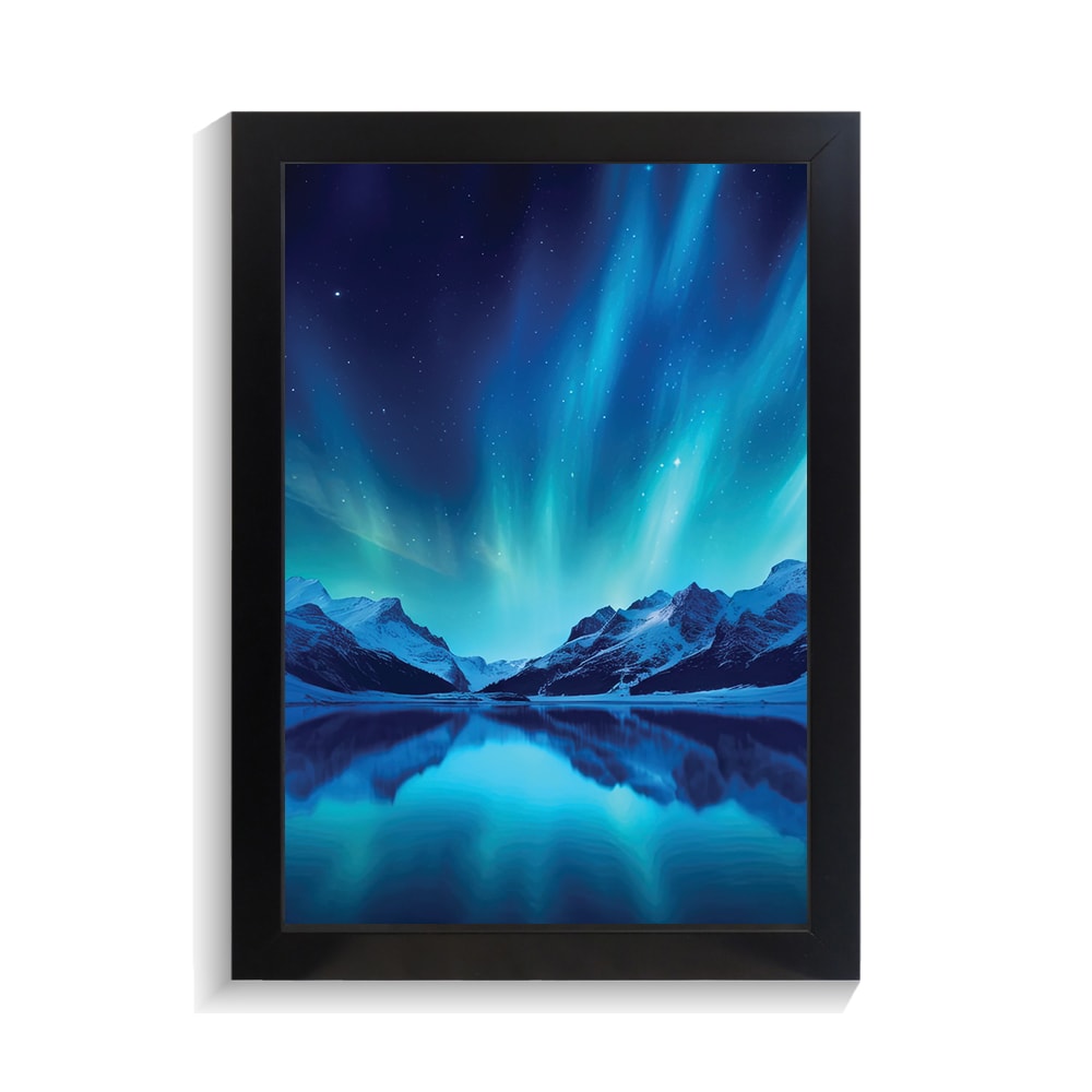 تابلو کهکشانی طرح شفق قطبی کد PF-16175 تابلو کهکشانی طرح شفق قطبی کد PF 16175