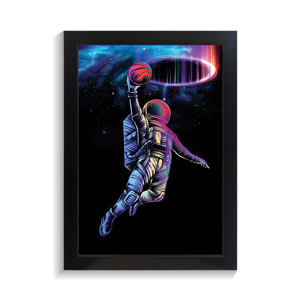 تابلو کهکشانی طرح فضانورد بسکتبالیست کد PF-16127 تابلو کهکشانی طرح فضانورد بسکتبالیست کد PF 16127