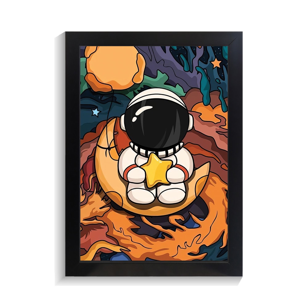 تابلو کهکشانی طرح فضانورد کد PF-16097 تابلو کهکشانی طرح فضانورد کد PF 16097