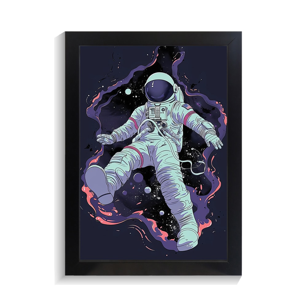 تابلو کهکشانی طرح فضانورد کد PF-16102 تابلو کهکشانی طرح فضانورد کد PF 16102