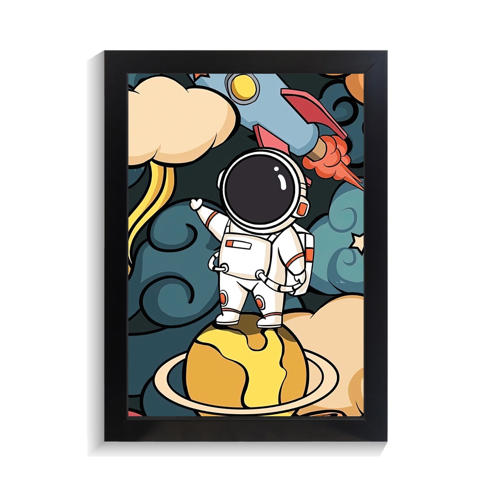 تابلو کهکشانی طرح فضانورد کد PF-16104 تابلو کهکشانی طرح فضانورد کد PF 16104