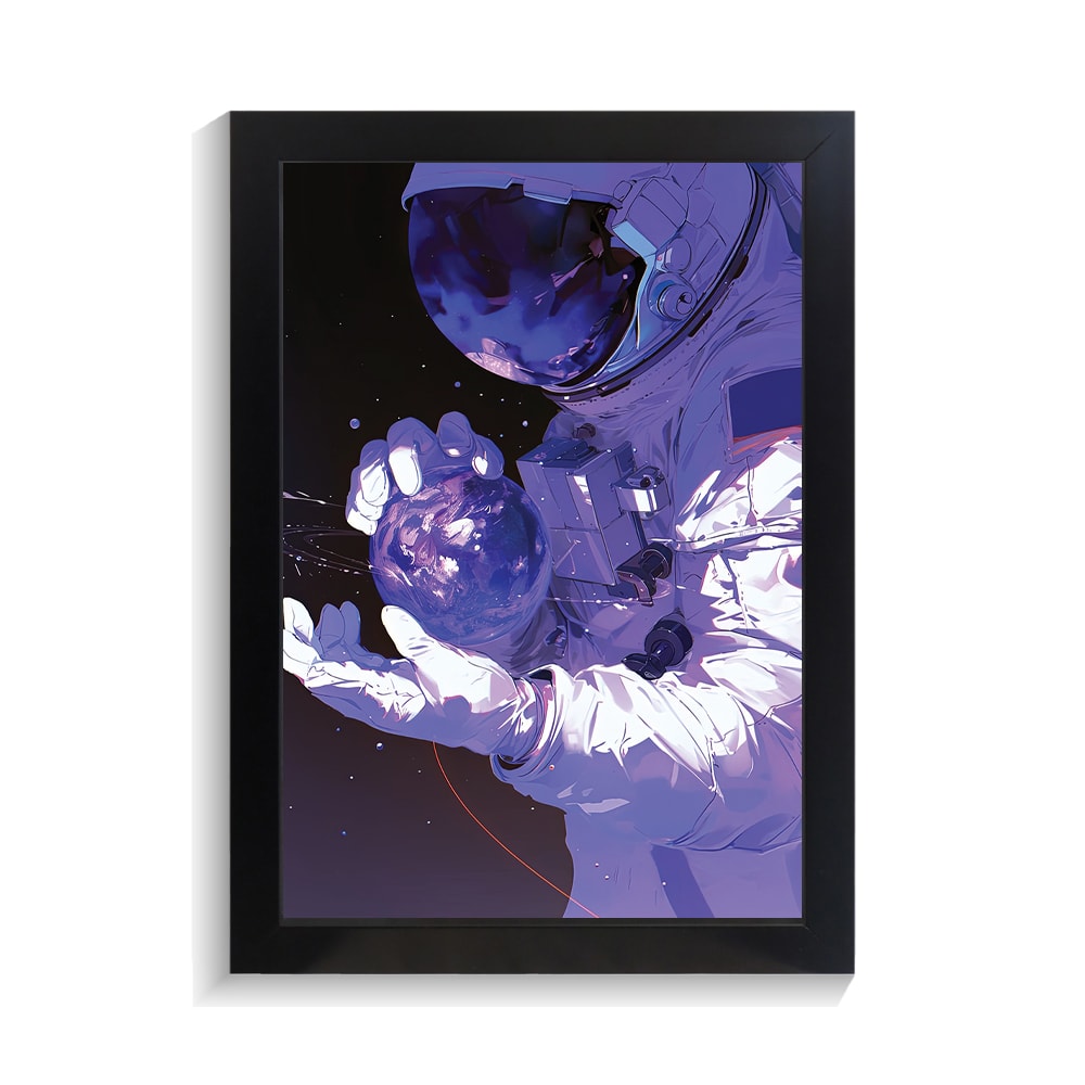 تابلو کهکشانی طرح فضانورد کد PF-16106 تابلو کهکشانی طرح فضانورد کد PF 16106