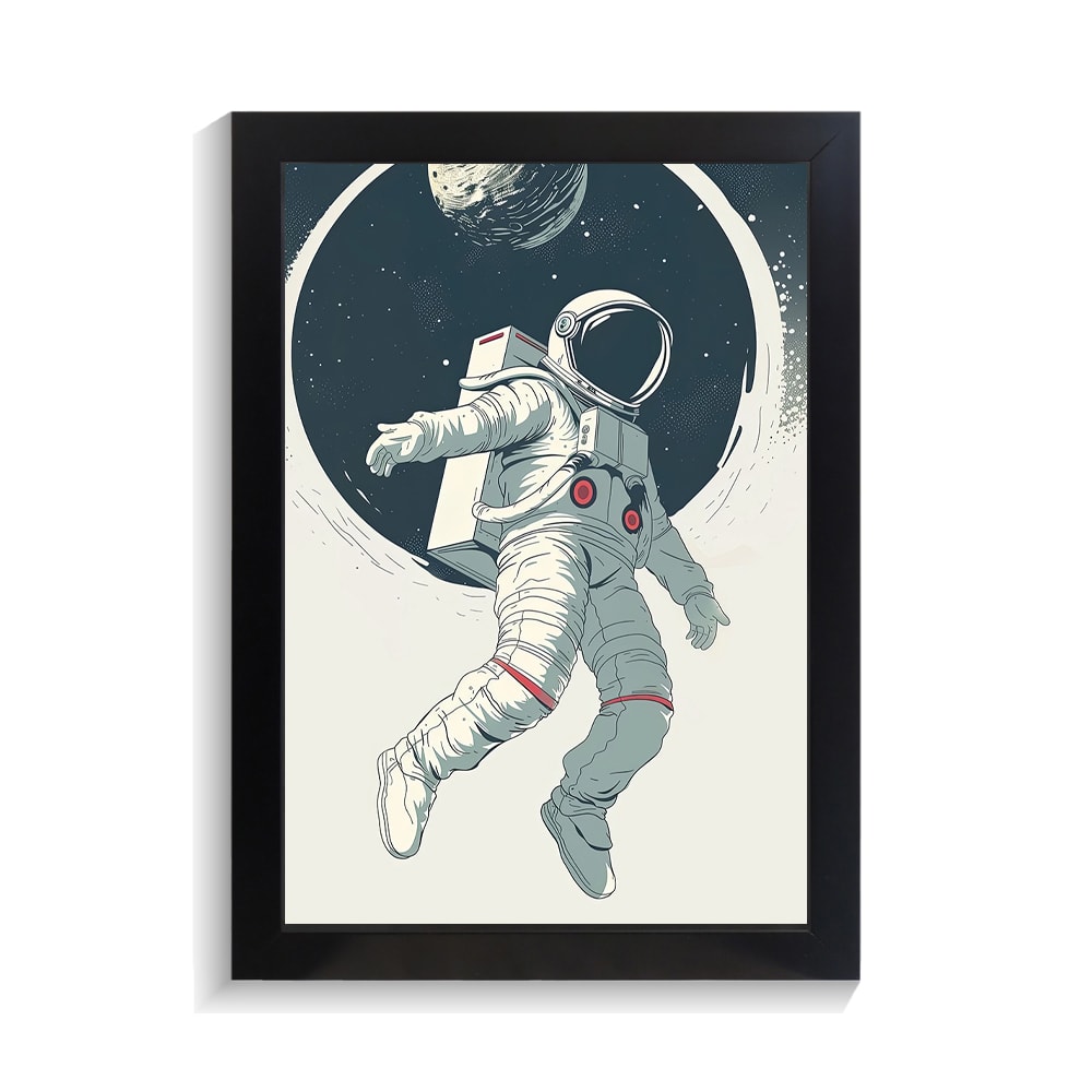 تابلو کهکشانی طرح فضانورد کد PF-16116 تابلو کهکشانی طرح فضانورد کد PF 16116