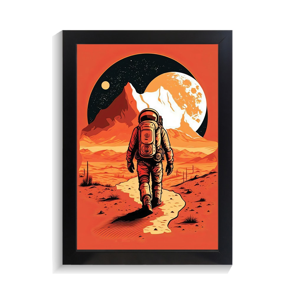 تابلو کهکشانی طرح فضانورد کد PF-16124 تابلو کهکشانی طرح فضانورد کد PF 16124