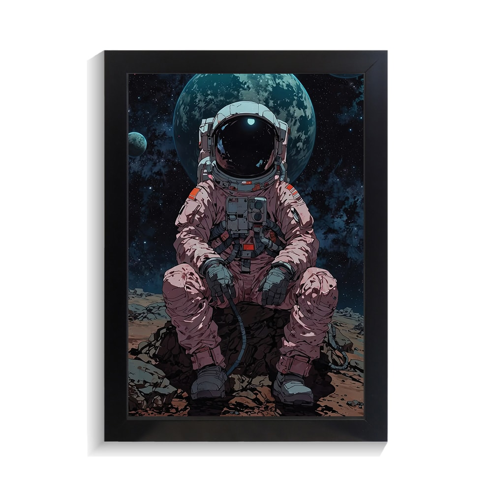 تابلو کهکشانی طرح فضانورد کد PF-16132 تابلو کهکشانی طرح فضانورد کد PF 16132