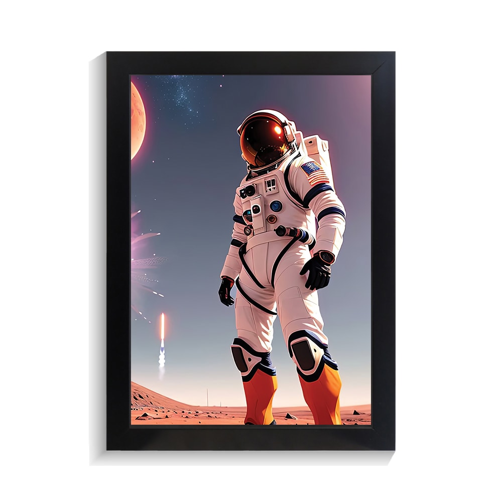 تابلو کهکشانی طرح فضانورد کد PF-16134 تابلو کهکشانی طرح فضانورد کد PF 16134