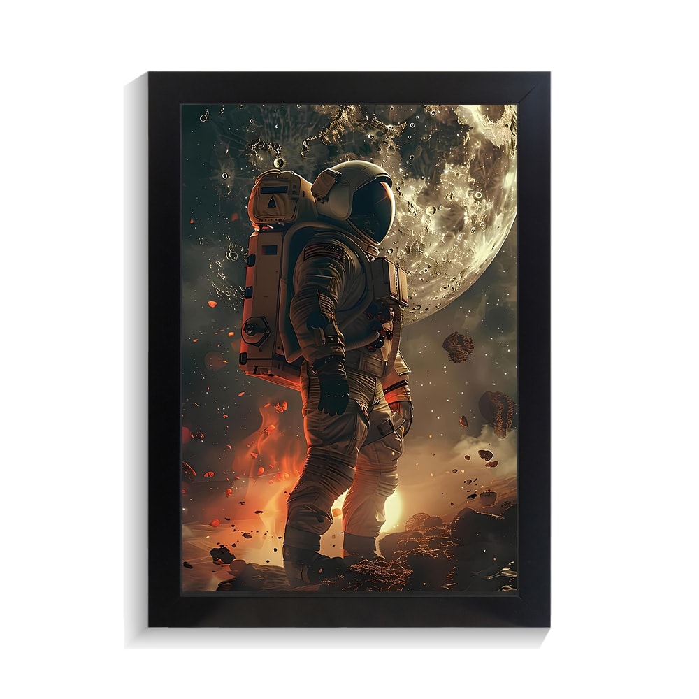 تابلو کهکشانی طرح فضانورد کد PF-16135 تابلو کهکشانی طرح فضانورد کد PF 16135