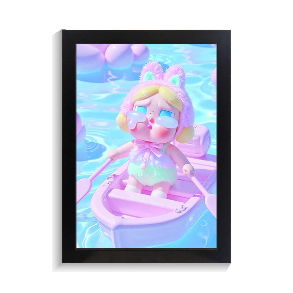 تابلو کودکانه طرح CUTE GIRL کد PF-26002 تابلو کودکانه طرح CUTE GIRL کد PF 26002 2