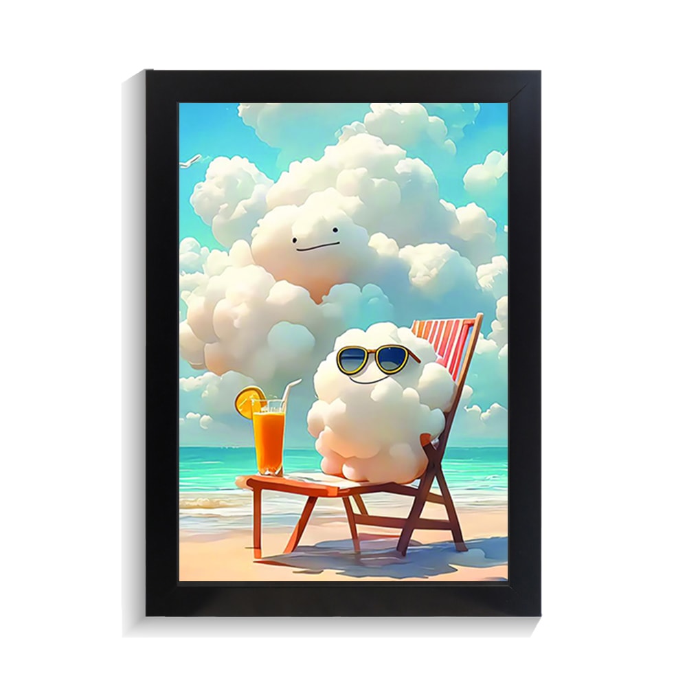 تابلو کودکانه طرح ابر کد PF-26003 تابلو کودکانه طرح ابر کد PF 26003