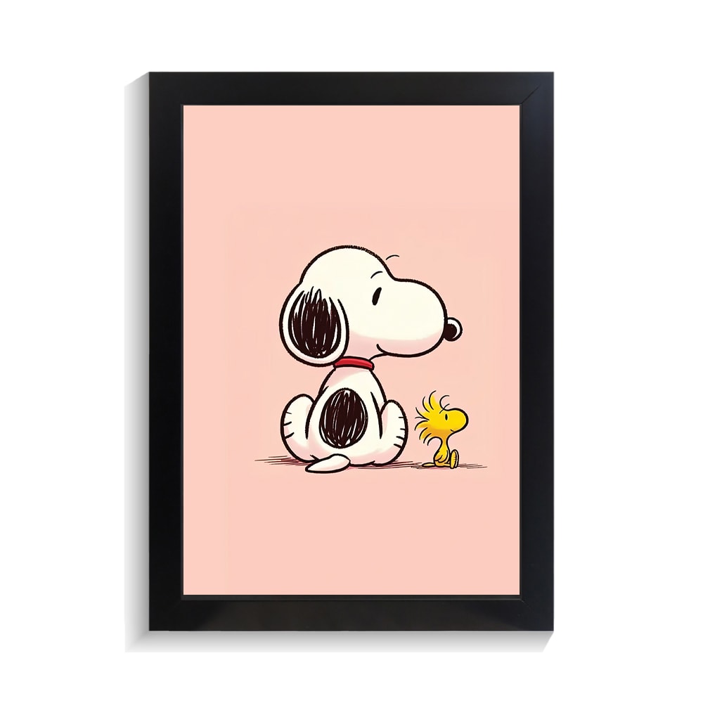 تابلو کودکانه طرح اسنوپی کد PF-26121 تابلو کودکانه طرح اسنوپی کد PF 26121