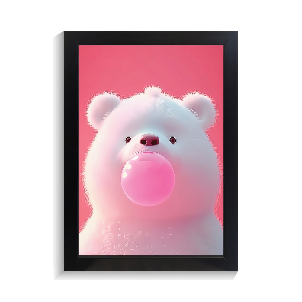 تابلو کودکانه طرح خرس کد PF-26115 تابلو کودکانه طرح خرس کد PF 26115