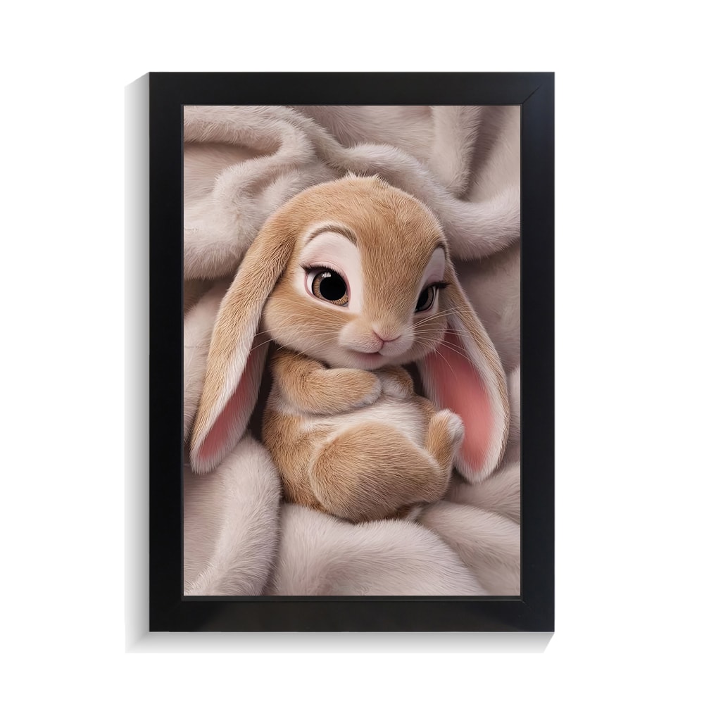 تابلو کودکانه طرح خرگوش کد PF-26070 تابلو کودکانه طرح خرگوش کد PF 26070