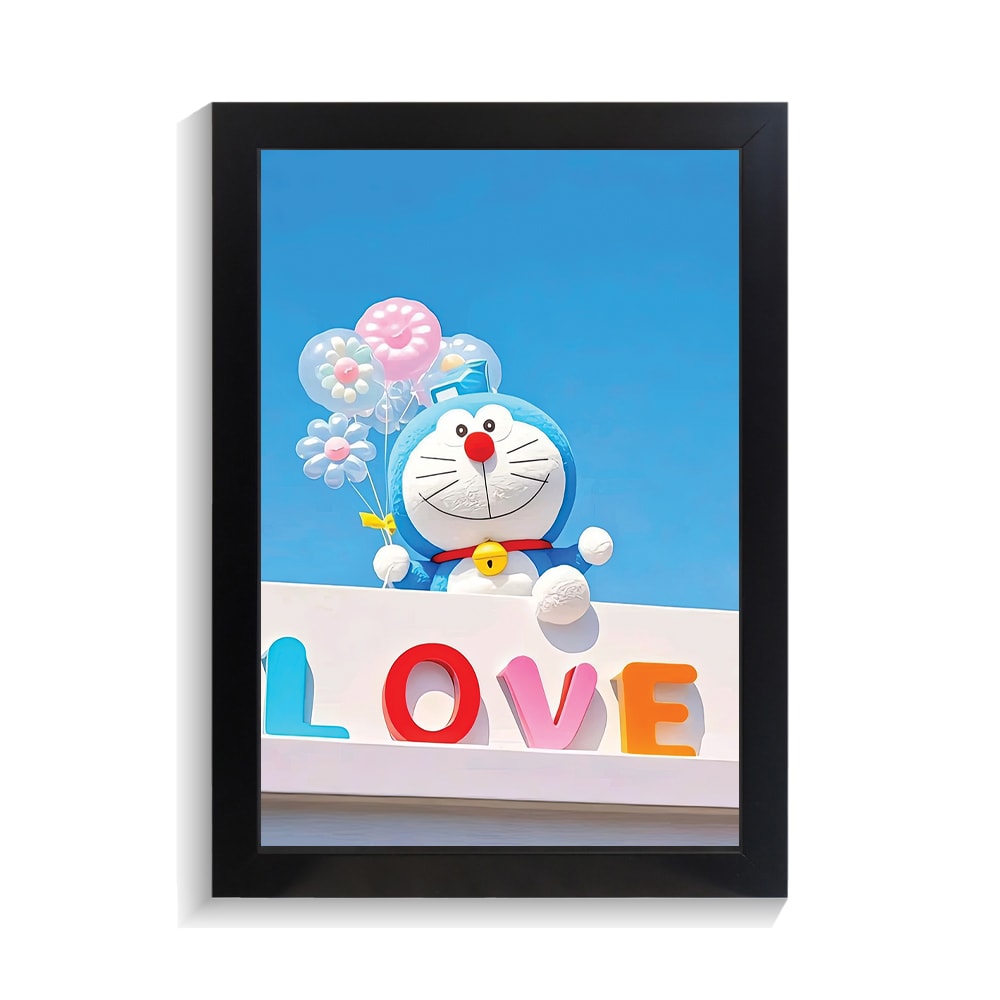 تابلو کودکانه طرح دورائمون کد PF-26113 تابلو کودکانه طرح دورائمون کد PF 26113