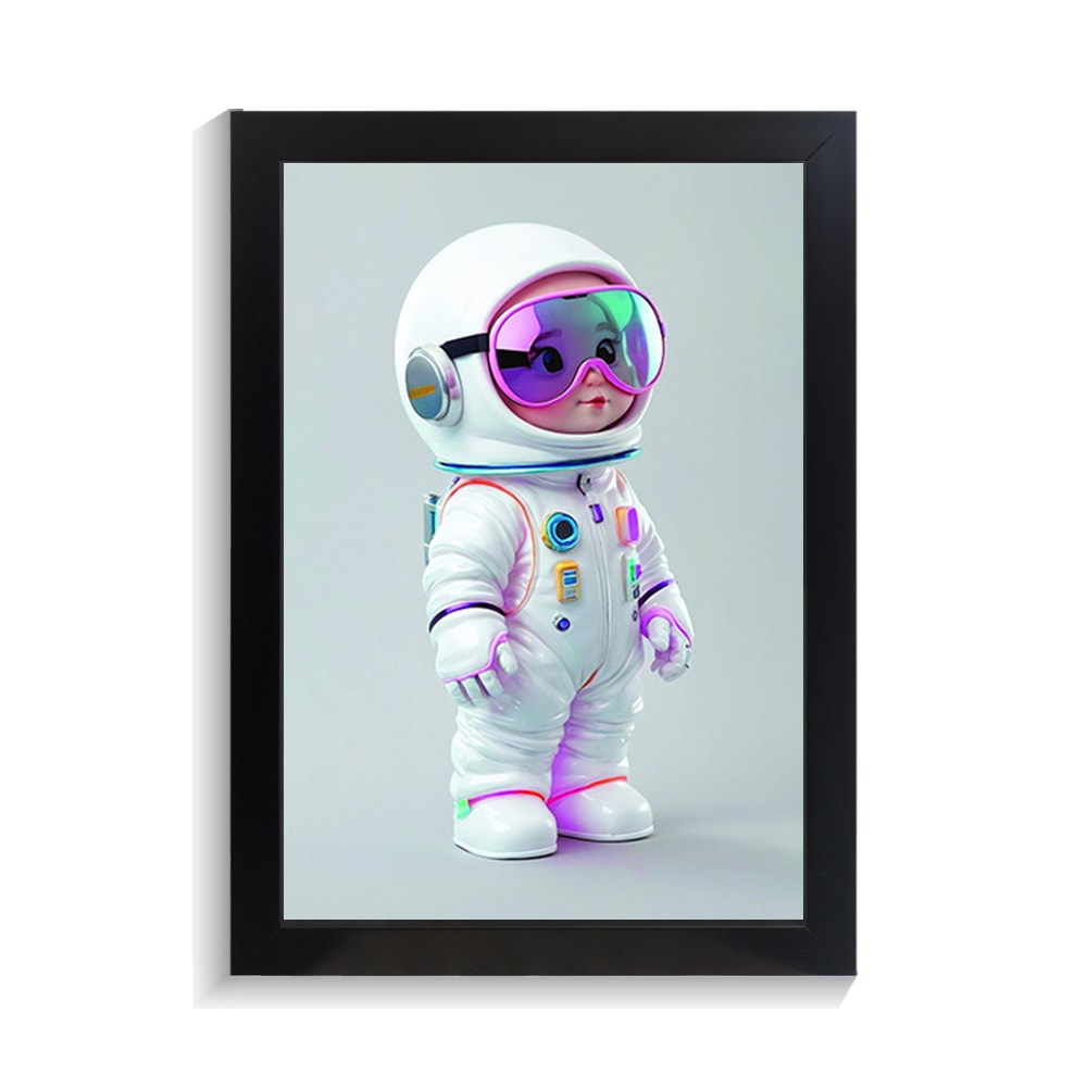 تابلو کودکانه طرح فضانورد کد PF-26001 تابلو کودکانه طرح فضانورد کد PF 26001