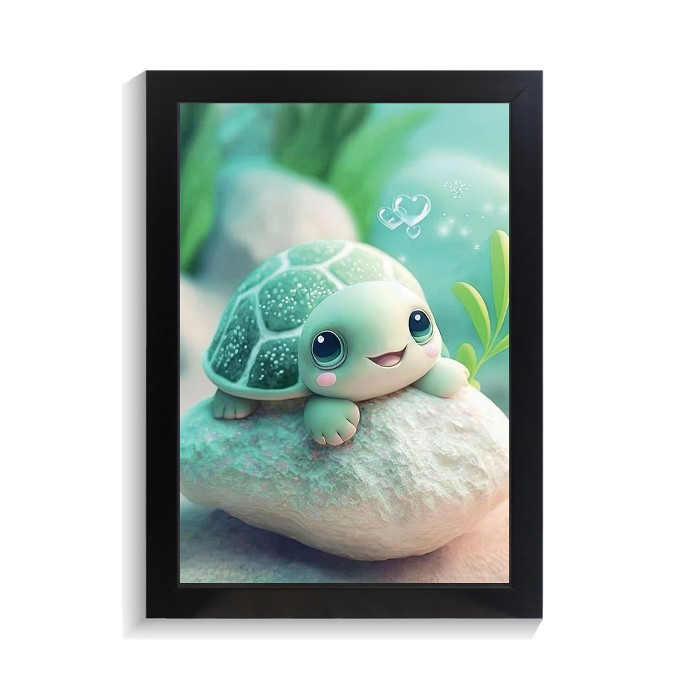 تابلو کودکانه طرح لاک پشت کد PF-26067 تابلو کودکانه طرح لاک پشت کد PF 26067