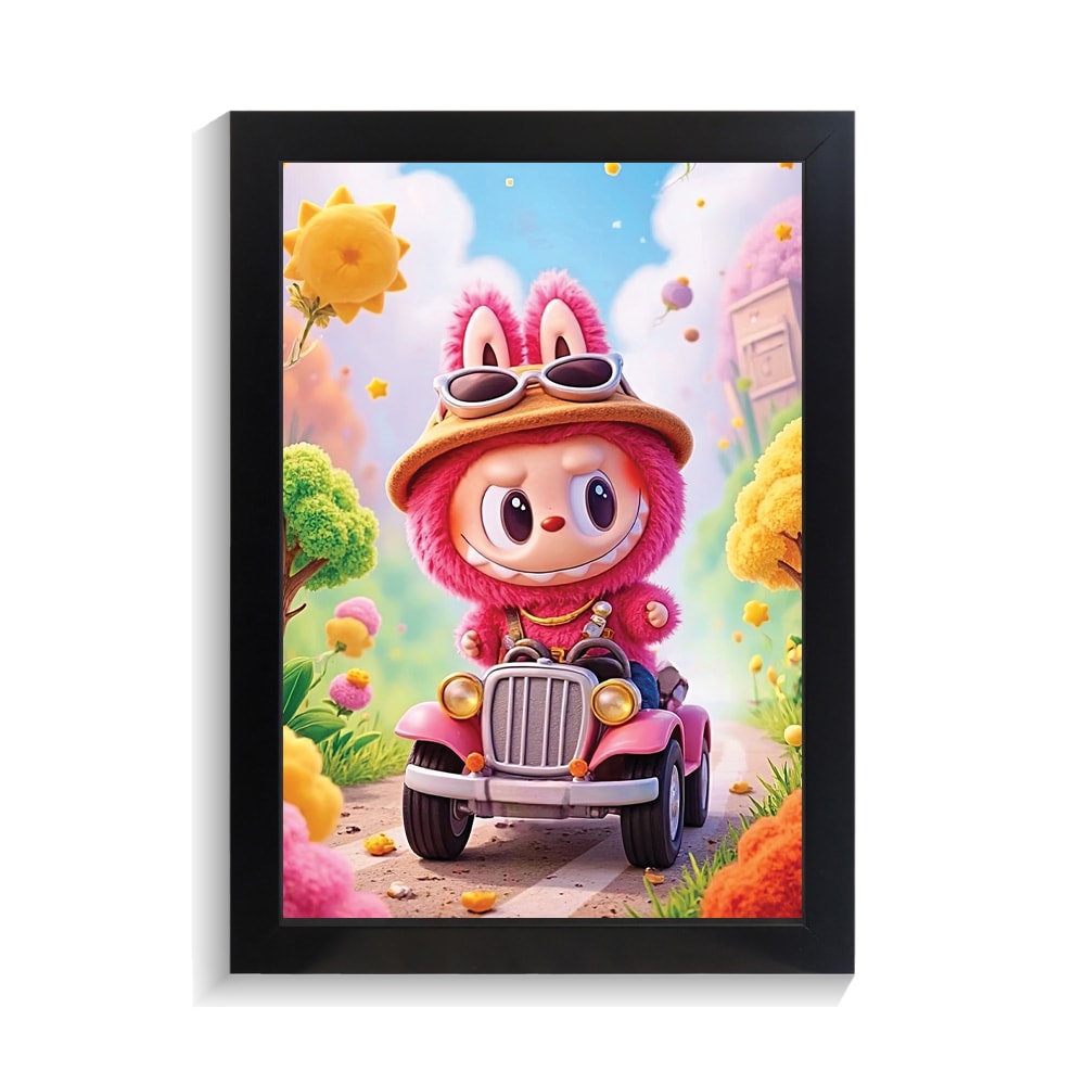 تابلو کودکانه طرح لبوبو کد PF-26107 تابلو کودکانه طرح لبوبو کد PF 26107