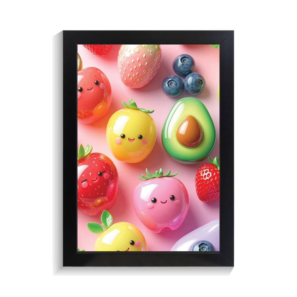 تابلو کودکانه طرح میوه کد PF-26088 تابلو کودکانه طرح میوه کد PF 26088