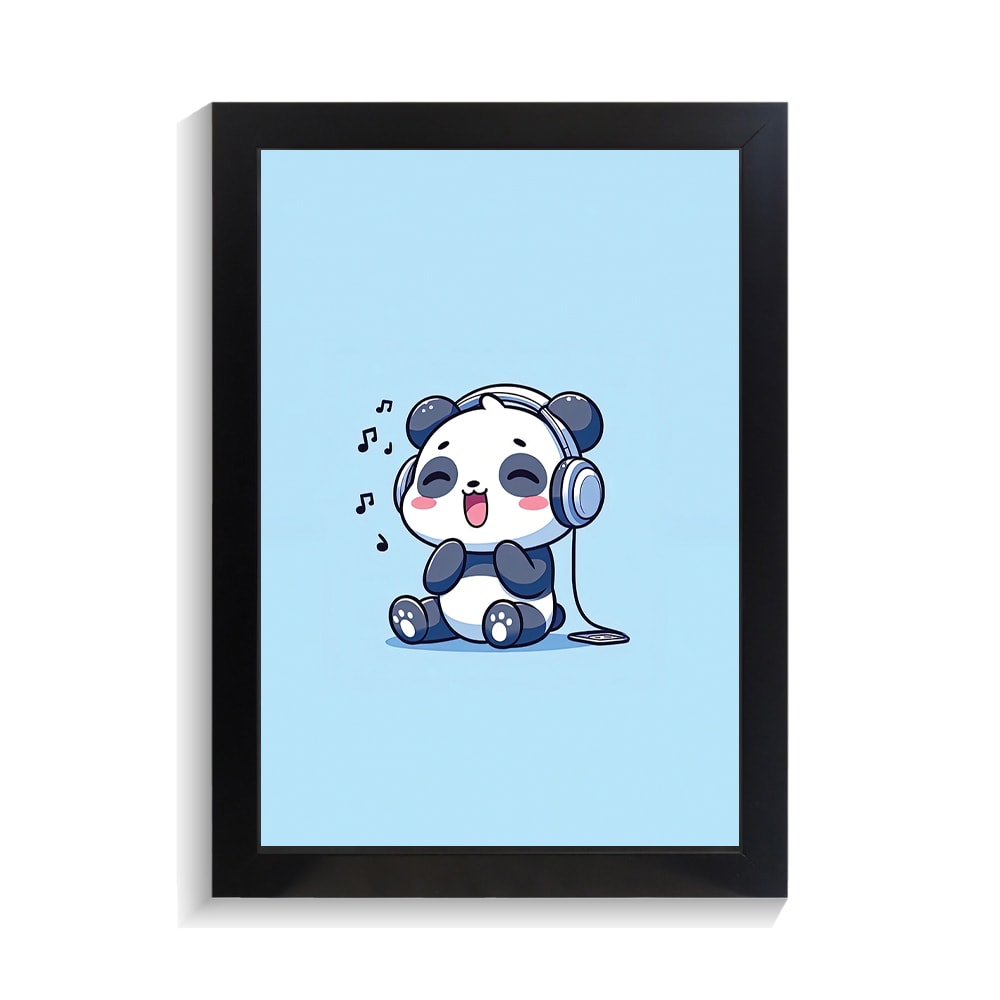 تابلو کودکانه طرح پاندا کد PF-26131 تابلو کودکانه طرح پاندا کد PF 26131