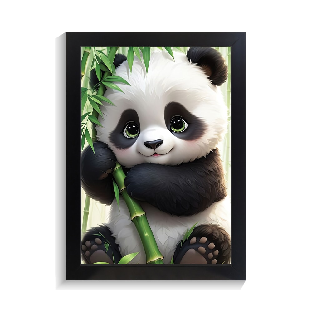 تابلو کودکانه طرح پاندا کد PF-26166 تابلو کودکانه طرح پاندا کد PF 26166