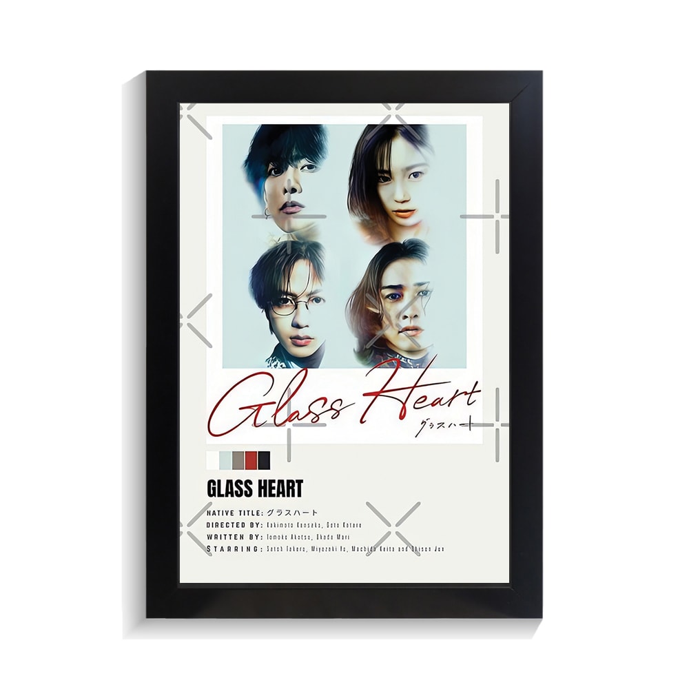 تابلو کی دراما طرح glass heart کد PF-12064 تابلو کی دراما طرح glass heart کد PF 12064