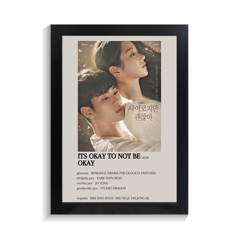 تابلو کی دراما طرح its ok to not be okay کد PF-12108 تابلو کی دراما طرح its ok to not be okay کد PF 12108