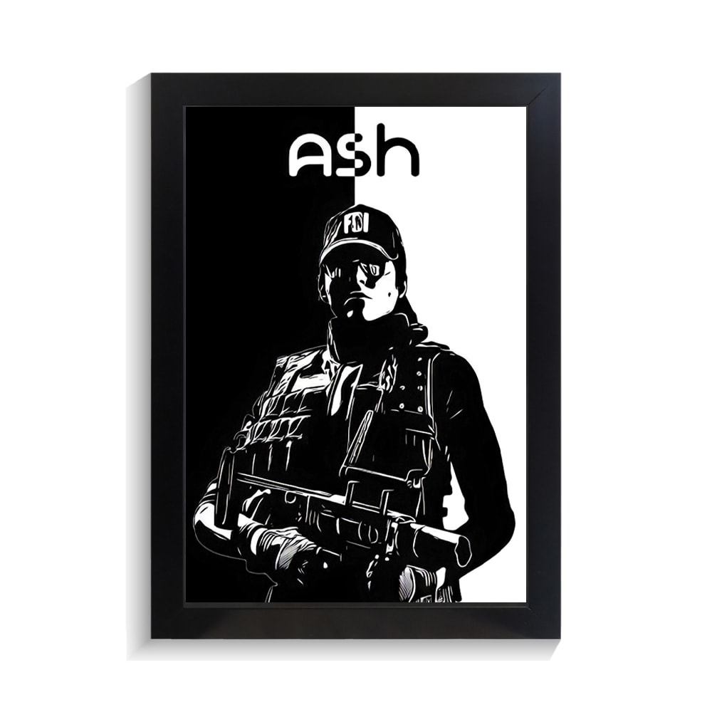 تابلو گیمینگ طرح ash رینبو سیکس کد PF-30213 تابلو گیمینگ طرح ash رینبو سیکس کد PF 30213