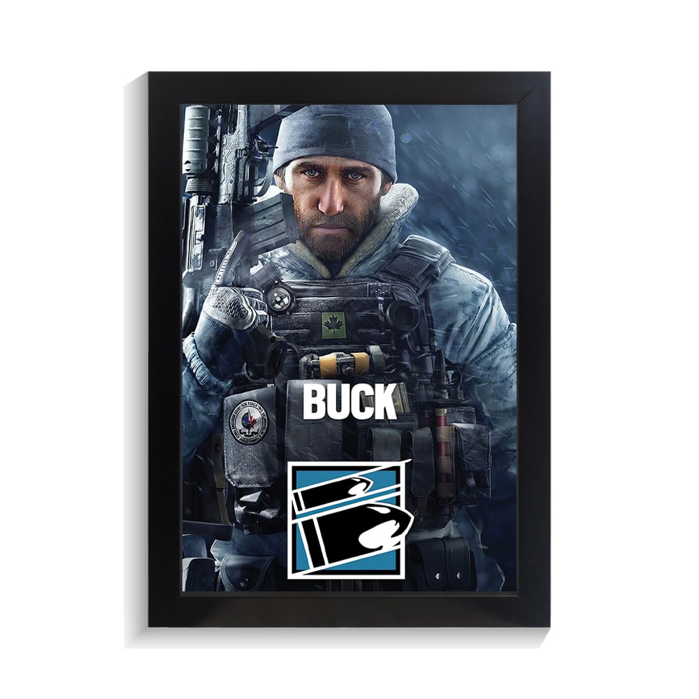 تابلو گیمینگ طرح buck رینبو سیکس کد PF-30212 تابلو گیمینگ طرح buck رینبو سیکس کد PF 30212