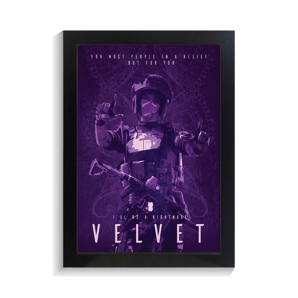 تابلو گیمینگ طرح velvet رینبو سیکس کد PF-30255 تابلو گیمینگ طرح velvet رینبو سیکس کد PF 30255