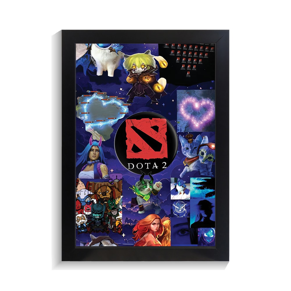 تابلو گیمینگ طرح دوتا 2 کد PF-30072 تابلو گیمینگ طرح دوتا 2 کد PF 30072