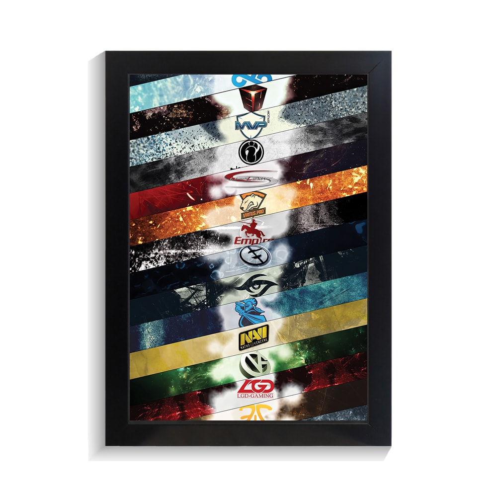 تابلو گیمینگ طرح دوتا 2 کد PF-30076 تابلو گیمینگ طرح دوتا 2 کد PF 30076