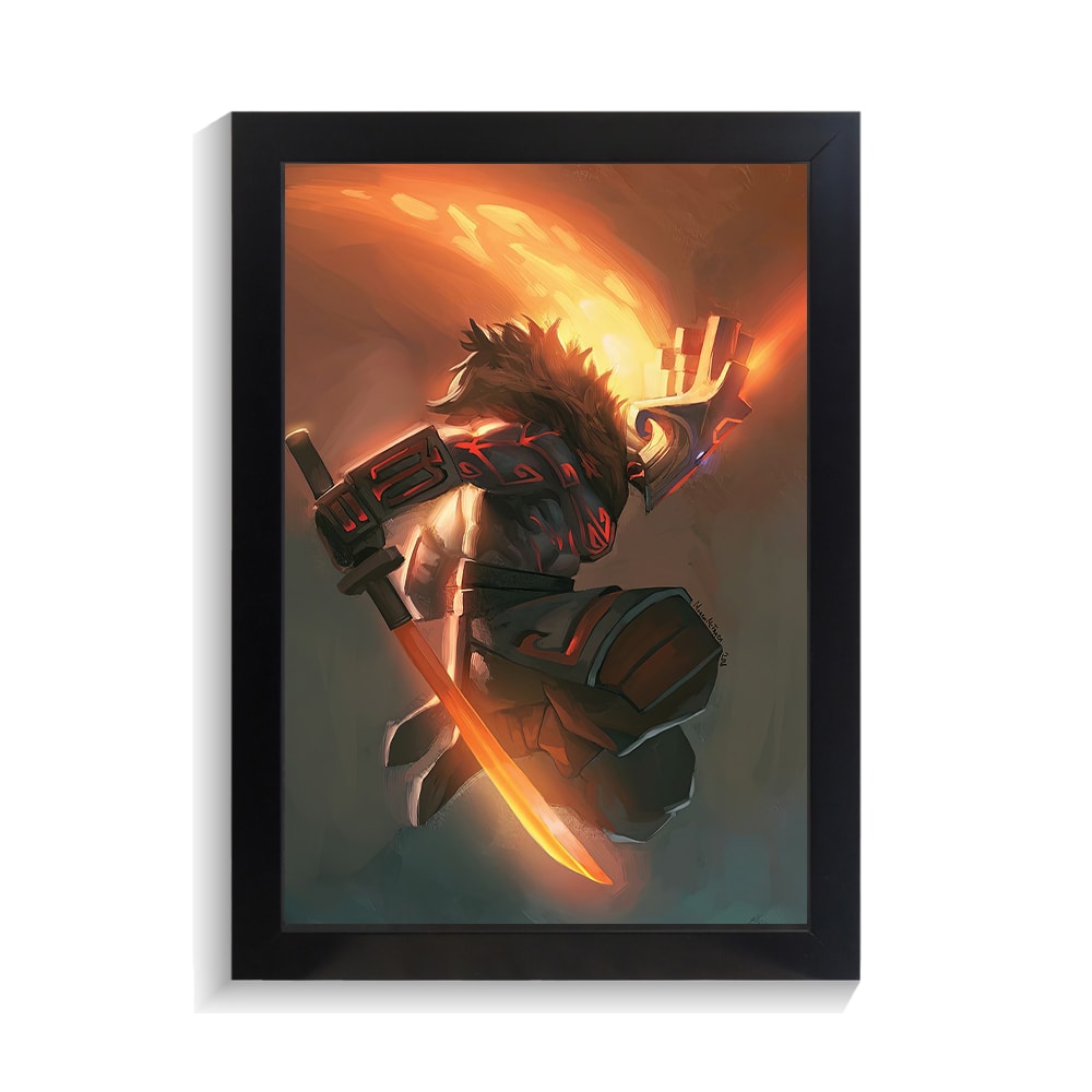 تابلو گیمینگ طرح دوتا 2 کد PF-30084 تابلو گیمینگ طرح دوتا 2 کد PF 30084