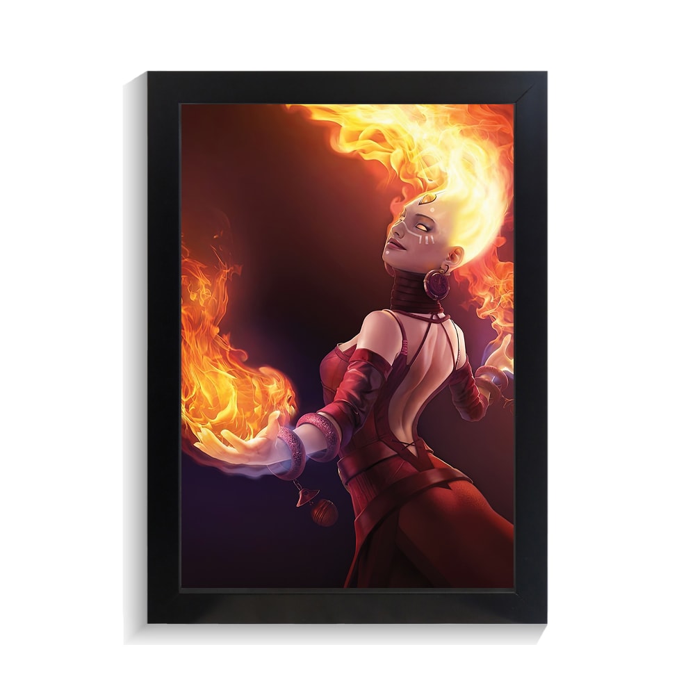 تابلو گیمینگ طرح دوتا 2 کد PF-30096 تابلو گیمینگ طرح دوتا 2 کد PF 30096