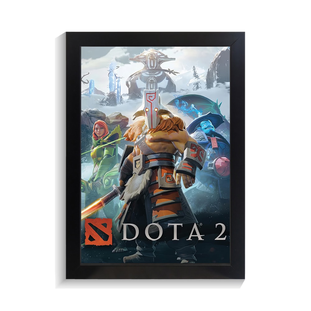 تابلو گیمینگ طرح دوتا 2 کد PF-30099 تابلو گیمینگ طرح دوتا 2 کد PF 30099