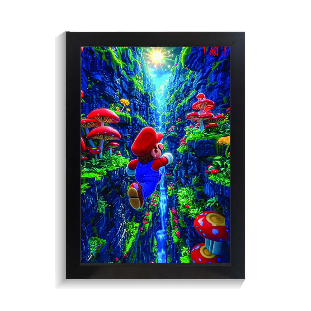 تابلو گیمینگ طرح سوپر ماریو کد PF-30004 تابلو گیمینگ طرح سوپر ماریو کد PF 30004