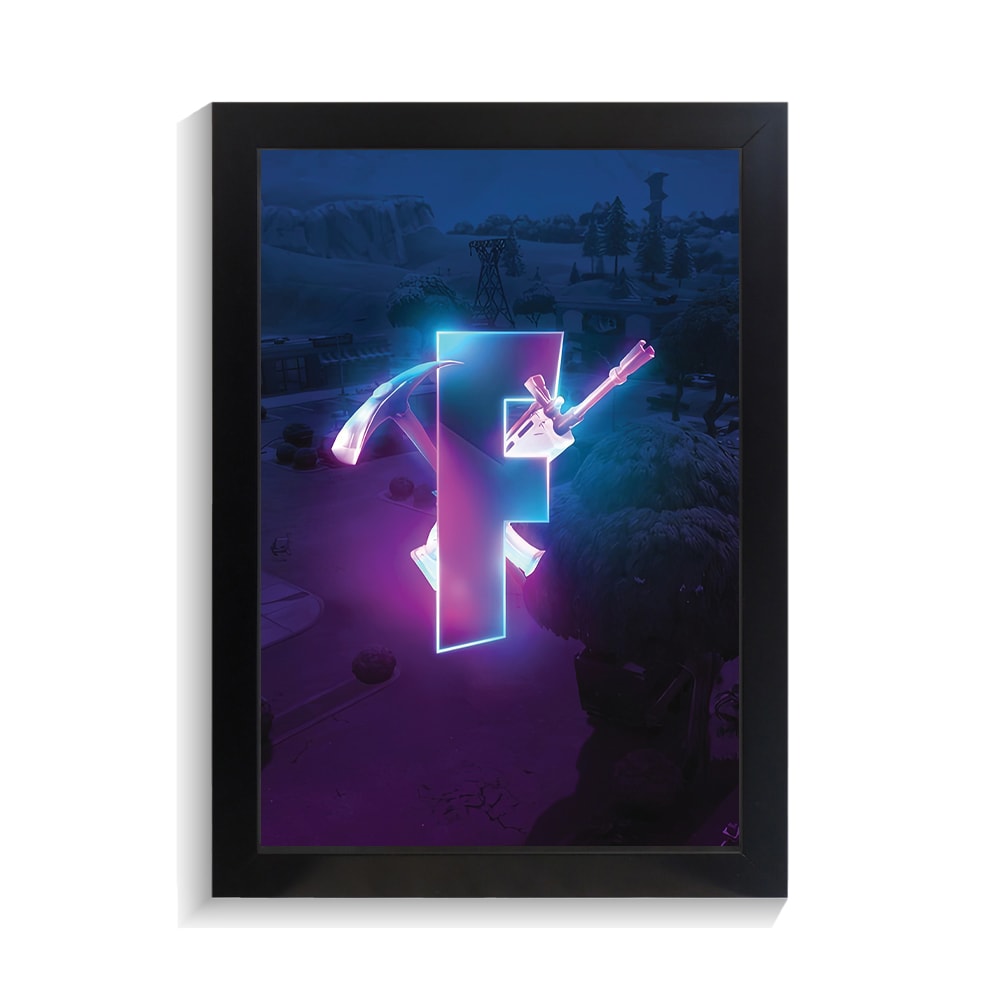 تابلو گیمینگ طرح فورتنایت کد PF-30130 تابلو گیمینگ طرح فورتنایت کد PF 30130