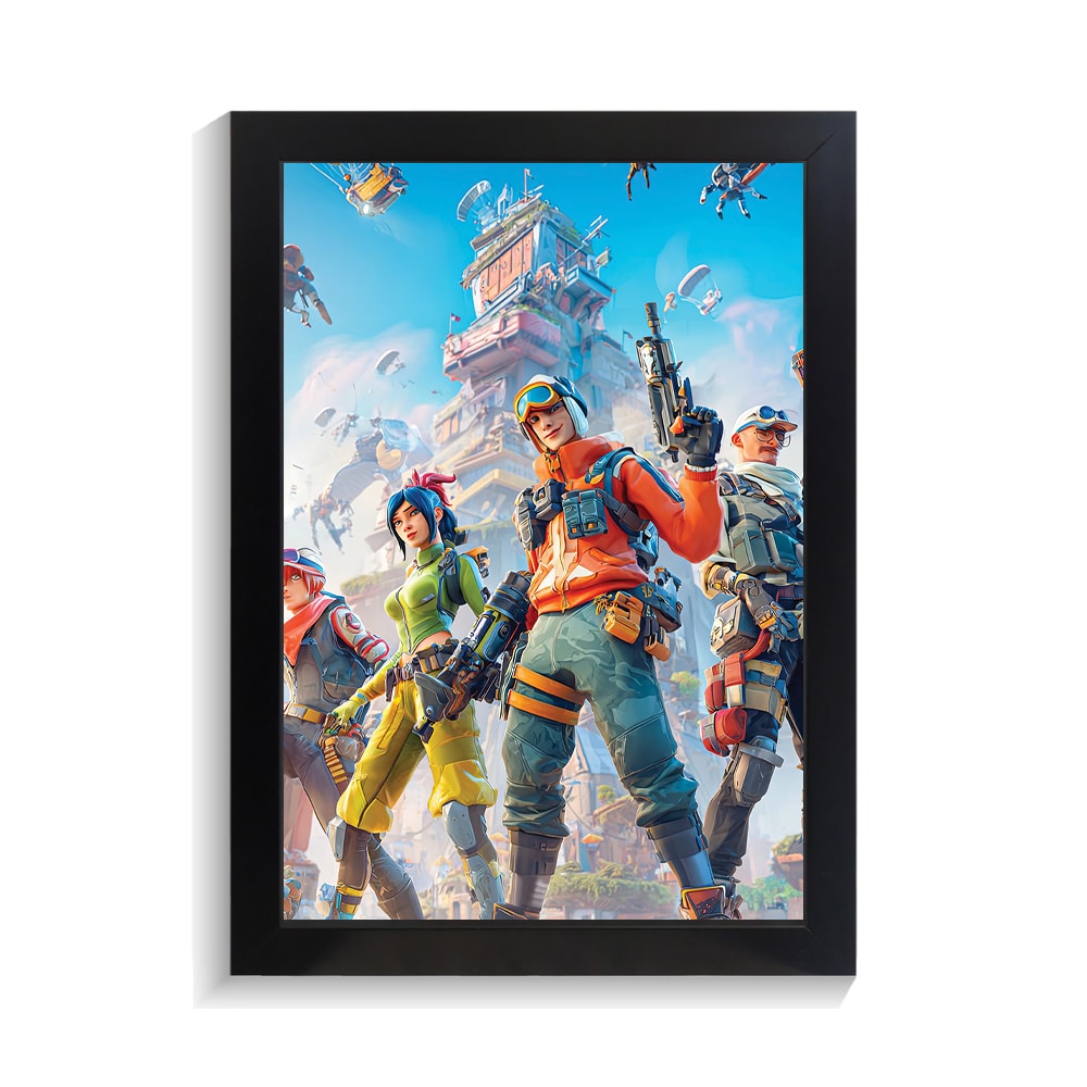 تابلو گیمینگ طرح فورتنایت کد PF-30136 تابلو گیمینگ طرح فورتنایت کد PF 30136