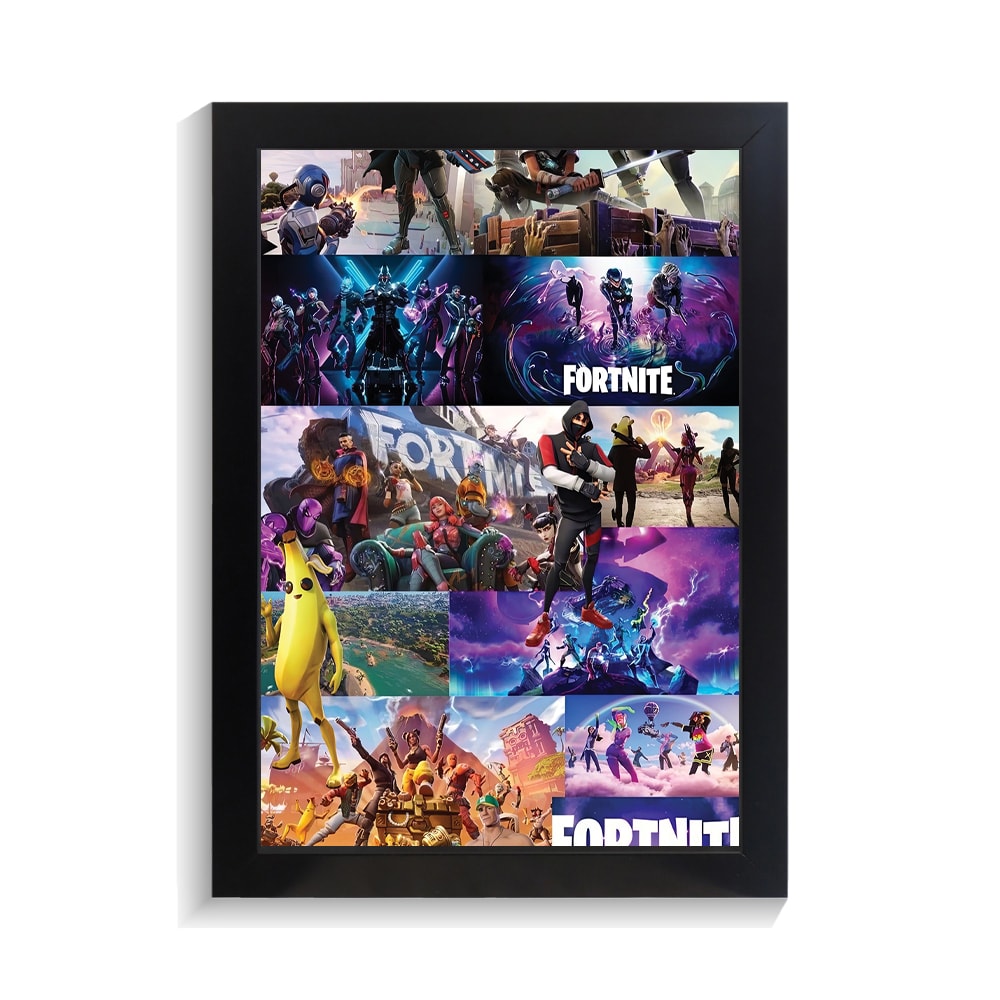 تابلو گیمینگ طرح فورتنایت کد PF-30155 تابلو گیمینگ طرح فورتنایت کد PF 30155