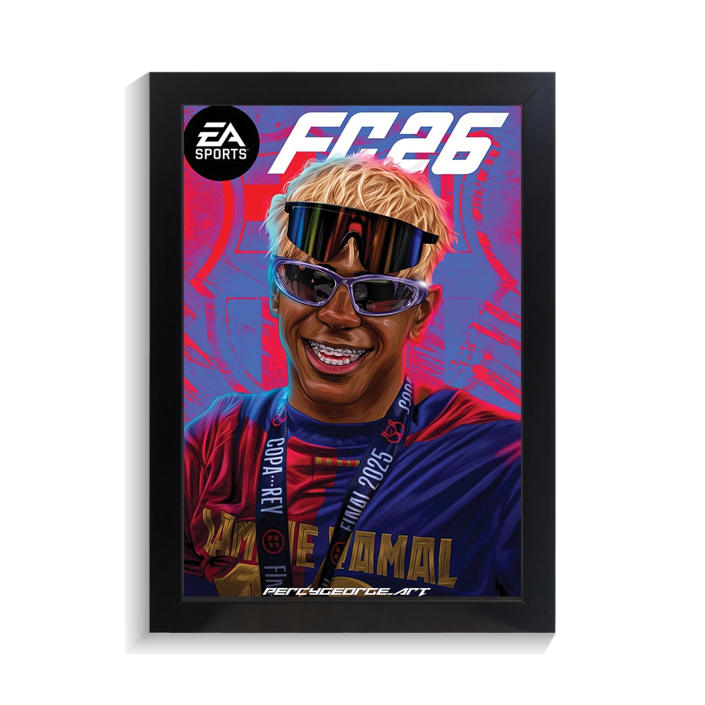 تابلو گیمینگ طرح فیفا fc26 کد PF-30121 تابلو گیمینگ طرح فیفا fc26 کد PF 30121