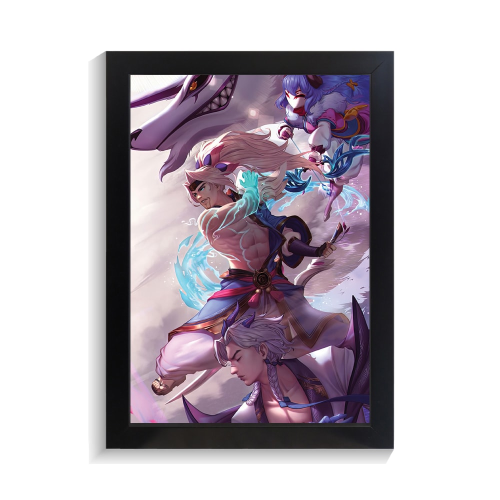 تابلو گیمینگ طرح لیگ اف لجندز کد PF-30187 تابلو گیمینگ طرح لیگ اف لجندز کد PF 30187